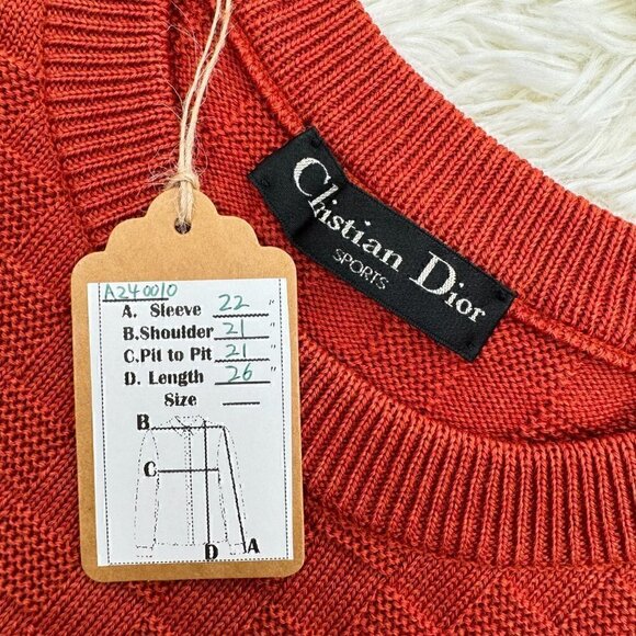 Dior Vintage Sweater Unisex wool - Picture 3 of 12